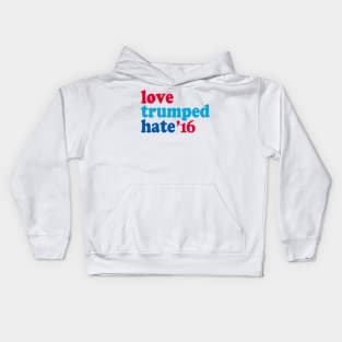 Love Trumped Hate Kids Hoodie